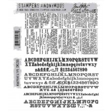 Clingstamp Newsprint & Type Clingstamp Newsprint & Type